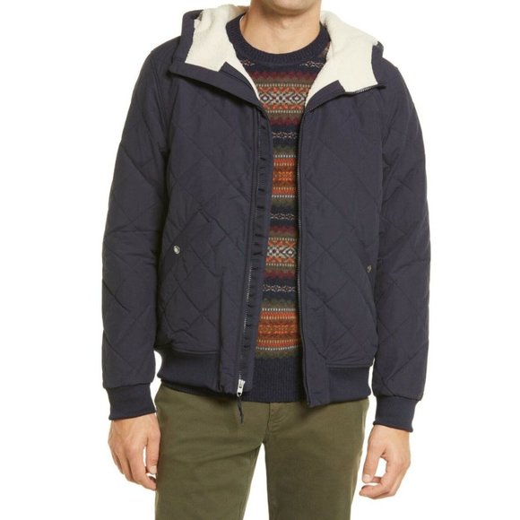 The North Face Jackets & Coats The North Face Mens Cuchillo Insulated Hooded Jacket Navy